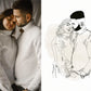 Custom Line Drawing Couple, Wedding gift, Custom Portrait.